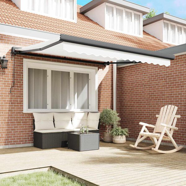 vidaXL Toldo 350 x 250 x 165 cm Poli&eacute;ster y Aluminio