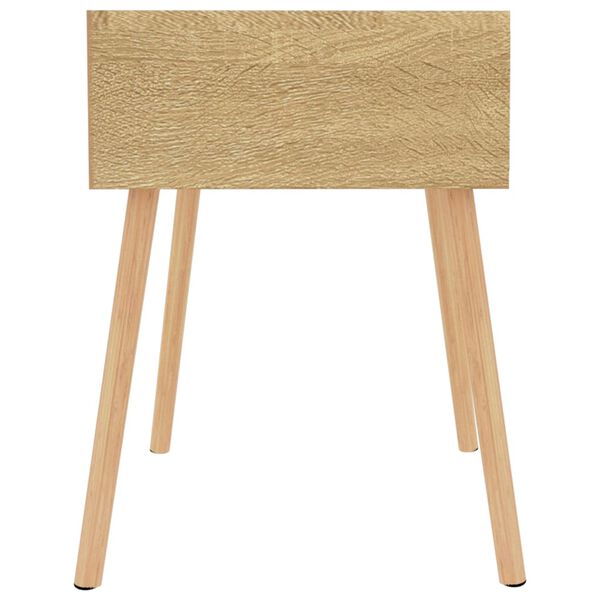 vidaXL Mesita de noche madera de ingenier&iacute;a roble Sonoma 40x40x56 cm