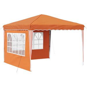 vidaXL Carpa Plegable para Fiestas 288 x 288 x 245 cm Naranja
