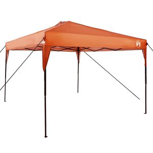 vidaXL Carpa Dosel Manual Naranja 290 x 290 x 251 cm tela