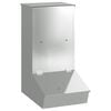 vidaXL Comedero para Cerdo Plateado 55 x 38 x 76 cm 20 kg