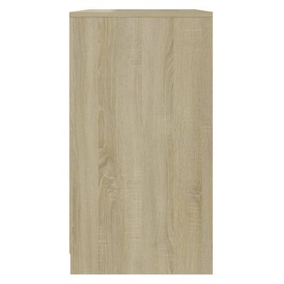 vidaXL Aparador de madera contrachapada roble Sonoma 70x40,5x75 cm