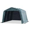 vidaXL Carpa ganado desmontable PVC verde oscuro 550 g/m&sup2; 3,3x4,8 m