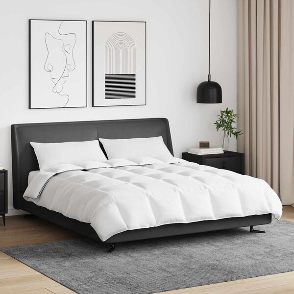 vidaXL Edred&oacute;n de Invierno con almohada 3 pcs Pluma de pato