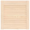 vidaXL Puerta de armario de lamas madera de pino maciza 39,5x39,4 cm