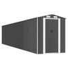 vidaXL Cobertizo de jard&iacute;n acero galvanizado antracita 192x1021x223 cm