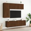 vidaXL Mueble para TV de pared roble marrón 60x30x41 cm