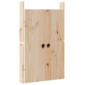 vidaXL Puerta de cocina Roble Marrón 50 x 9 x 82 cm