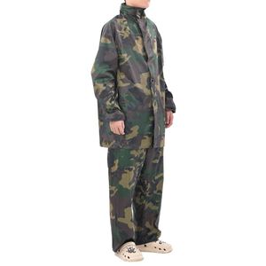 Chubasquero impermeable pantalón sudadera hombre camuflaje XL