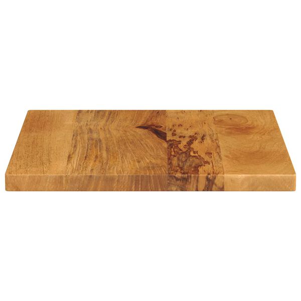 vidaXL Tablero de mesa cuadrado madera maciza de mango 50x50x2,5 cm