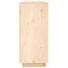 vidaXL Aparador de madera maciza de pino 120x35x80 cm