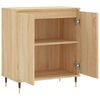 vidaXL Aparador de madera contrachapada roble Sonoma 60x35x70 cm