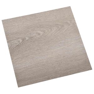 vidaXL Tableros de Suelo 5,11 m&sup2; 55 pcs PVC Madera