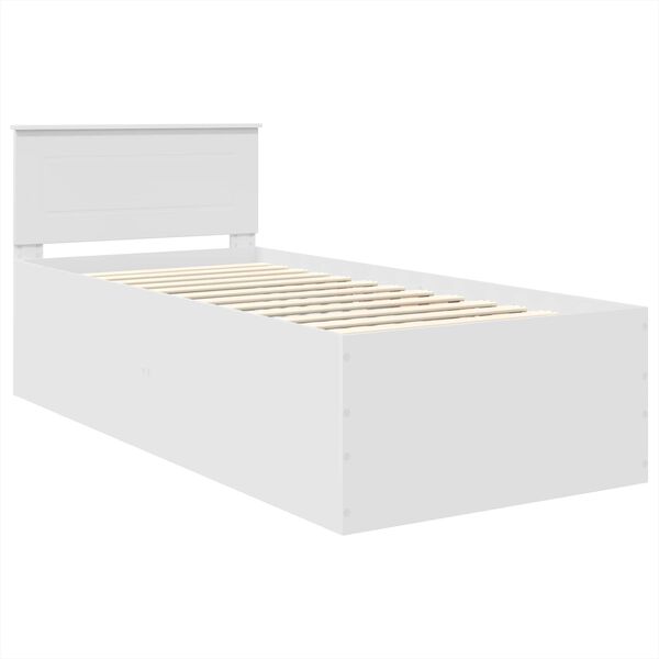 vidaXL Estructura de cama 120 x 200 cm Madera de ingenier&iacute;a