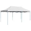 vidaXL Carpa plegable profesional acero blanco 3x6 m