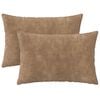 vidaXL Funda de almohada 2 pcs HEERLEN Topo 50 x 75 cm