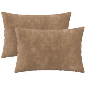 vidaXL Funda de almohada 2 pcs HEERLEN Topo 50 x 75 cm