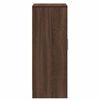 vidaXL Mueble zapatero madera contrachapada roble marr&oacute;n 60x35x92 cm