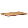 vidaXL Superficie de mesa de madera maciza de acacia 100x(50-60)x3,8 cm