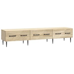 vidaXL Mueble de TV con caj&oacute;n Roble Sonoma 147 x 34,5 x 30 cm