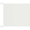 vidaXL Toldo vertical blanco 140x270 cm tela oxford