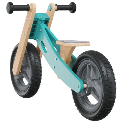 vidaXL Bicicleta sin pedales para niños azul claro