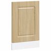 vidaXL Panel para lavavajillas Kalmar roble sonoma 45x1,5x57 cm