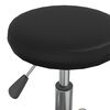 vidaXL Silla de comedor cuero sintético negra