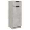 vidaXL Armario de ba&ntilde;o madera contrachapada gris hormig&oacute;n 32x34x90 cm