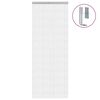 vidaXL Mosquitera de cadena para puerta aluminio 80x221 cm