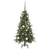 vidaXL &Aacute;rbol de Navidad artificial con ramas articuladas Verde 120 cm