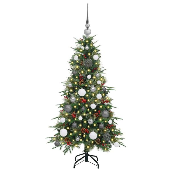 vidaXL &Aacute;rbol de Navidad artificial con ramas articuladas Verde 120 cm