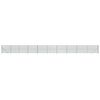 vidaXL Cerca de alambre con pinchos de anclaje verde 1,8x25 m