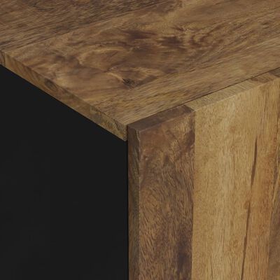 vidaXL Mueble de TV madera mango y madera contrachapada 105x33,5x46 cm