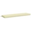 vidaXL Coj&iacute;n de banco SOEST 100% Poli&eacute;ster Crema 140 x 40 x 8 cm