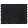vidaXL Baldosa de suelo de goma negro 12 mm 90x120 cm