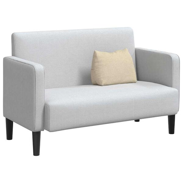 vidaXL Cojín de Espalda Crema 45 x 20 x 35 cm tela