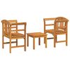 vidaXL Conjunto de sal&oacute;n Rosa del jard&iacute;n 3 uds.