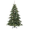 vidaXL &Aacute;rbol de Navidad artificial con ramas articuladas Verde 180 cm