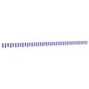 vidaXL Tela de cenefa de toldo de repuesto rayas azul y blanco 450 cm