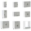 vidaXL Mueble cocina Porto gris hormig&oacute;n 14 pzas madera contrachapada