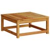 vidaXL Juego muebles jard&iacute;n 10 pzas con cojines madera maciza acacia