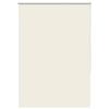 vidaXL Estor Enrollable Opaco Blanco Roto 110x130cm Tela Ancho 105,7cm