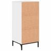 vidaXL Gabinete de Ba&ntilde;o con caj&oacute;n brillante 39,5 x 36 x 88 cm