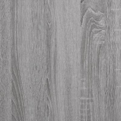 vidaXL Mesa auxiliar madera contrachapada gris Sonoma 35x30x60 cm