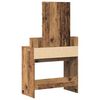 vidaXL Mesa de Tocador con caj&oacute;n Madera Vieja 80 x 41 x 144.5 cm
