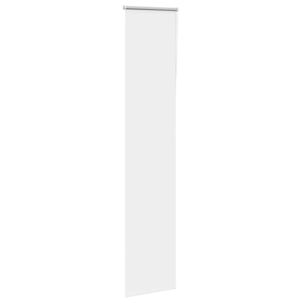 vidaXL Estor Enrollable Opaco Blanco 50x210 cm Tela Ancho 45,7 cm