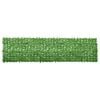 vidaXL Toldo para balc&oacute;n con hojas verde 400x100 cm