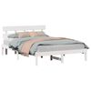 vidaXL Estructura de cama Blanco 160 x 200 cm Madera maciza de Pino