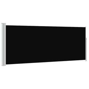 vidaXL Toldo lateral retr&aacute;ctil 120x300 cm negro